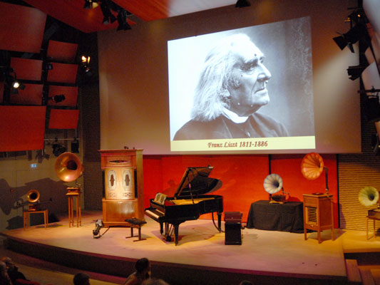Franz Liszt, der grosse Meister des Klaviers und das "Welte-Mignon"